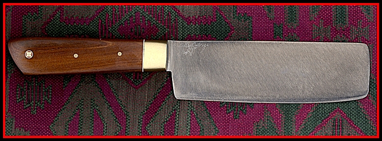 Yasai Bocho, 2" x 6.25", Rosewood, Asian style handle