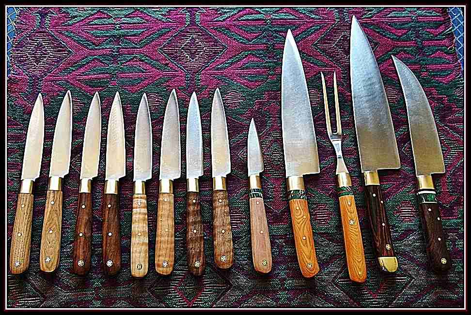 Steak, kitchen and Carving Knife sets.